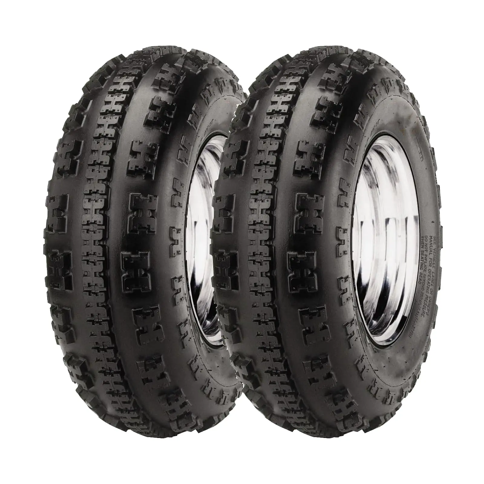 2026 Upgraded Set 2,21x7-10 4PR ATV Tires, 21x7-10, Sport Front UTV Tire, Set of 2, Tubeless, All Terrain Mud Trail Tires, Knobby Sport Tires, Mud Sand Snow Rock Tires UTV TiresIdeal Gifts