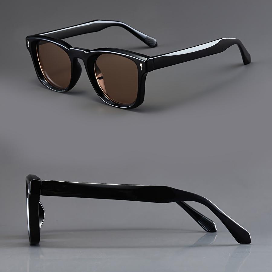 Men Women Classic Full Frame Versatile Advanced Retro Trend Glasses Suitable for Daily Leisure Photography Use Valentine's Day