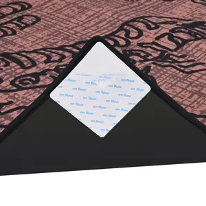 VEVOR Rug Gripper, 12 PCS, Strong Adhesive and Residue - Free, Double Sided Non - Slip Carpet Stickers for Area Rugs, Keep Corners from Curling and Bunching, for Holding Rugs in Place on Hardwood Floors