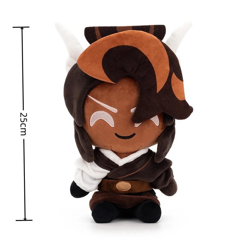 Cookie Run Kingdom Plush Toy Cute Cookie Run Kingdom Pure Vanilla Cookie Shadow Milk Cookie Plushie Doll Game Hobby Collection