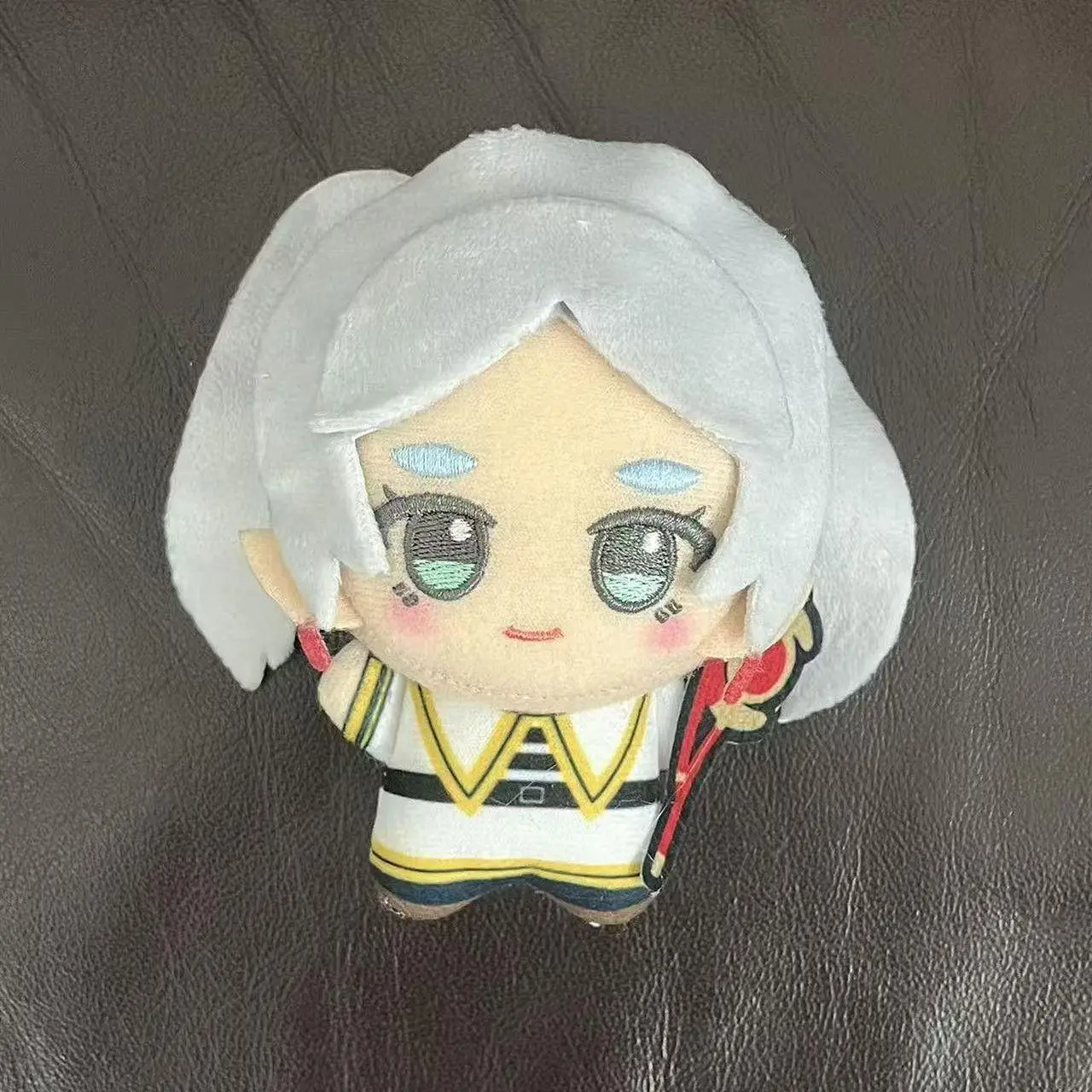 10 cm Frieren: Beyond Journey's End Cute Himmel Plush Doll Children's School Bag Pendant Keys Knob Anime Peripheral Holiday Gift