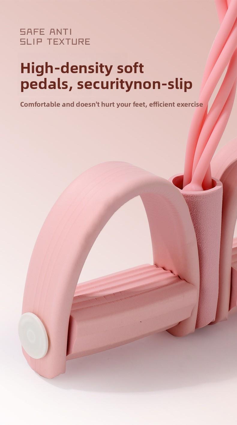 Multi-Function Pedal   |     for Abdominal Training, Yoga & Sit-ups at Home | Portable Home Gym Equipment for Full Body Workout 8-shaped resistance band bfr occlusion