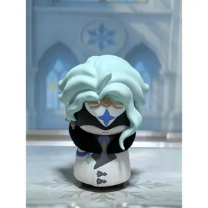 ​Genshin Impact miHoYo Official Fatui Series Chibi Blind Box Dottore Columbina Tartaglia Q-version PVC Figure Collection Cosplay