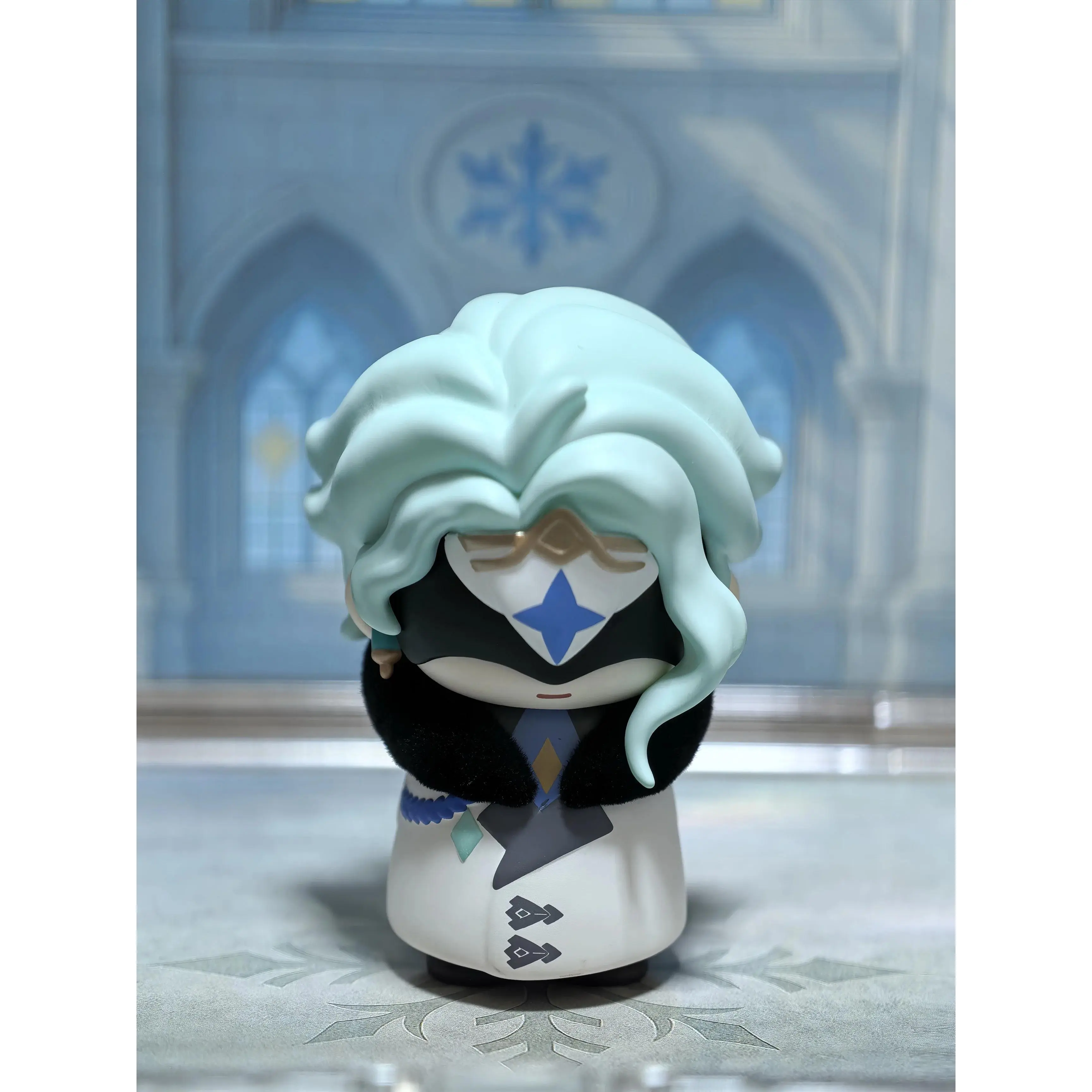 ​Genshin Impact miHoYo Official Fatui Series Chibi Blind Box Dottore Columbina Tartaglia Q-version PVC Figure Collection Cosplay