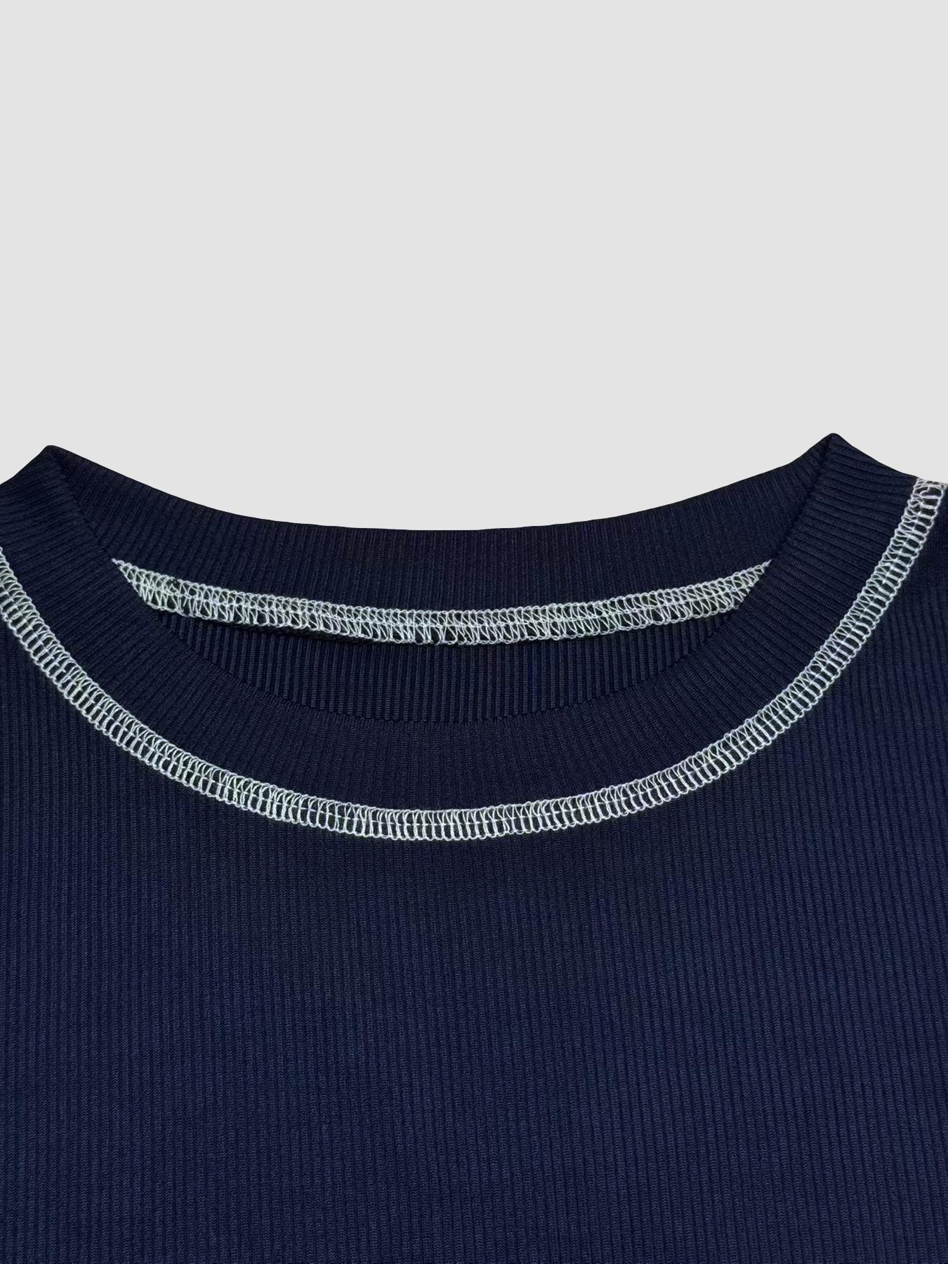 Women's Casual Long Sleeve Slim Fit T-Shirt, Comfortable Daily Wear Top, Stylish Design for Everyday