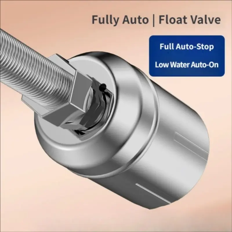New 4-Inch Float Ball Inlet Valve, 1pc with Wide Clip, Automatic Water Level Control Valve, No Power Needed, for Pool, Tank, Tower