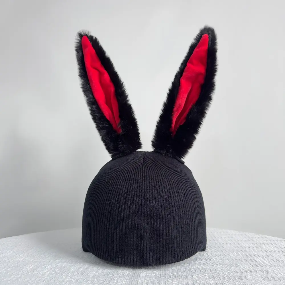 Cute Bunny Ear Ski Helmet Cover, Soft Comfortable Helmet Protection Decorative Case, Ideal for Ski Resort, Snowy Areas