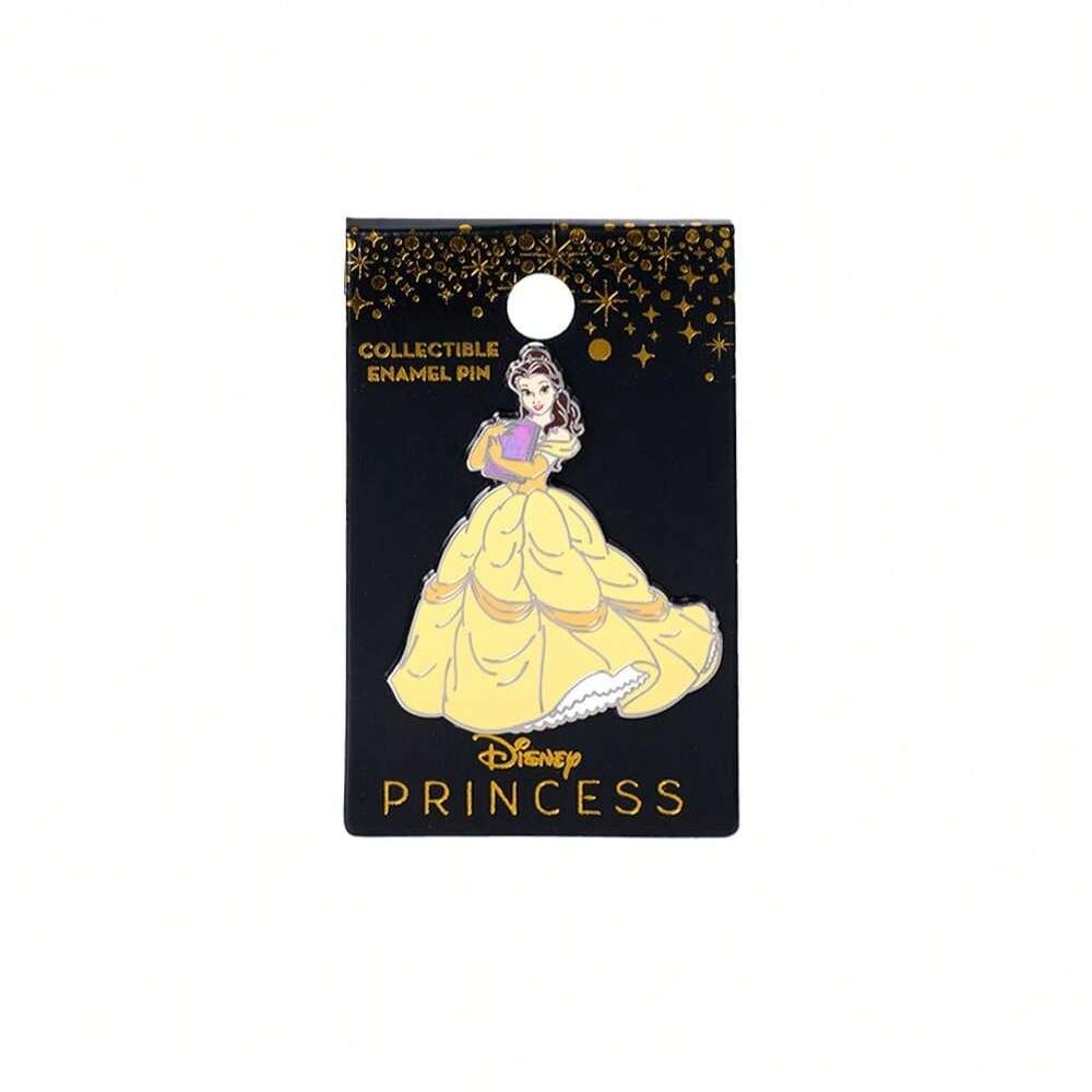 1Pc Disney Officially Licensed Collectible Enamel Princess Brooches Snow White Cinderella Ariel Tiana Moana and Other Beautiful