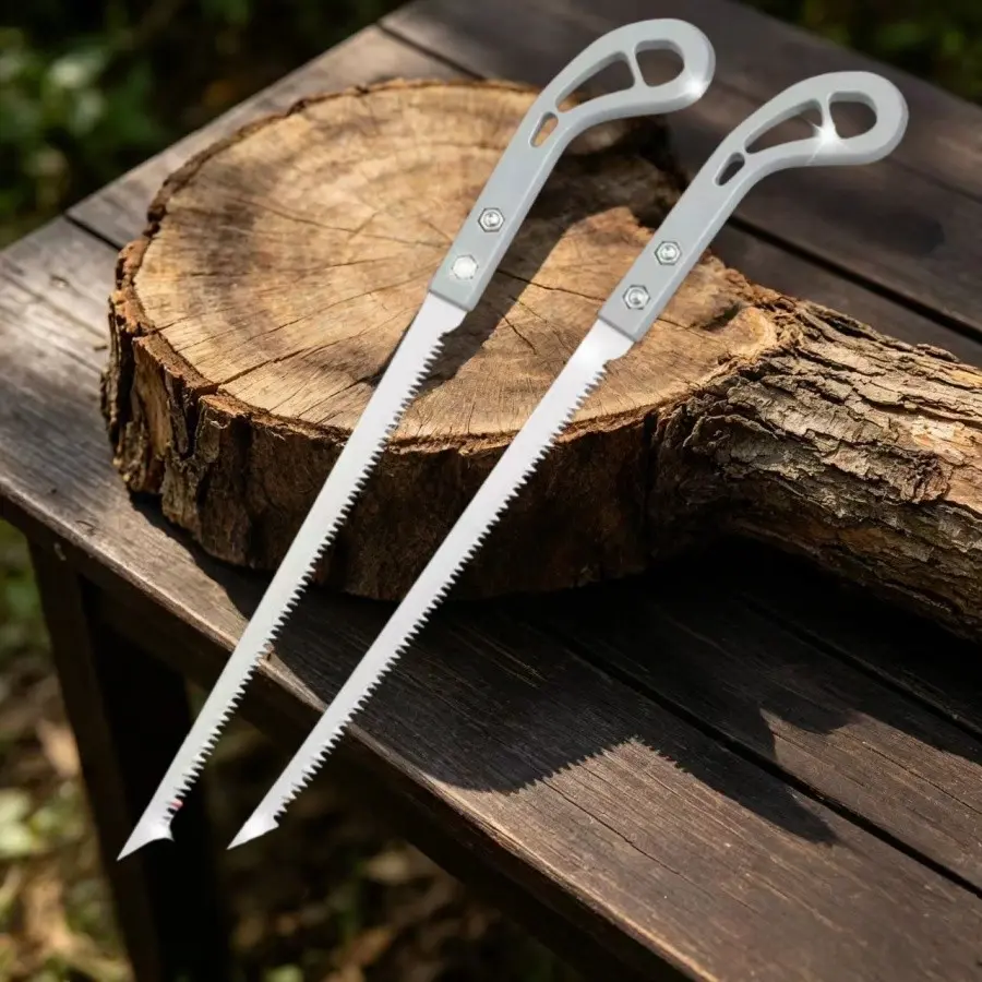 2pcs Multi-Use Precision Hand Saw for Wood Cutting & Garden Branch Trimming, Durable Design, Ideal for DIY Projects, Essential Tool