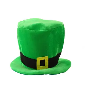 New St Patrick's Day Hat, Festival Party Digital Print Irish Clover Hat, Perfect for Celebrations and Events