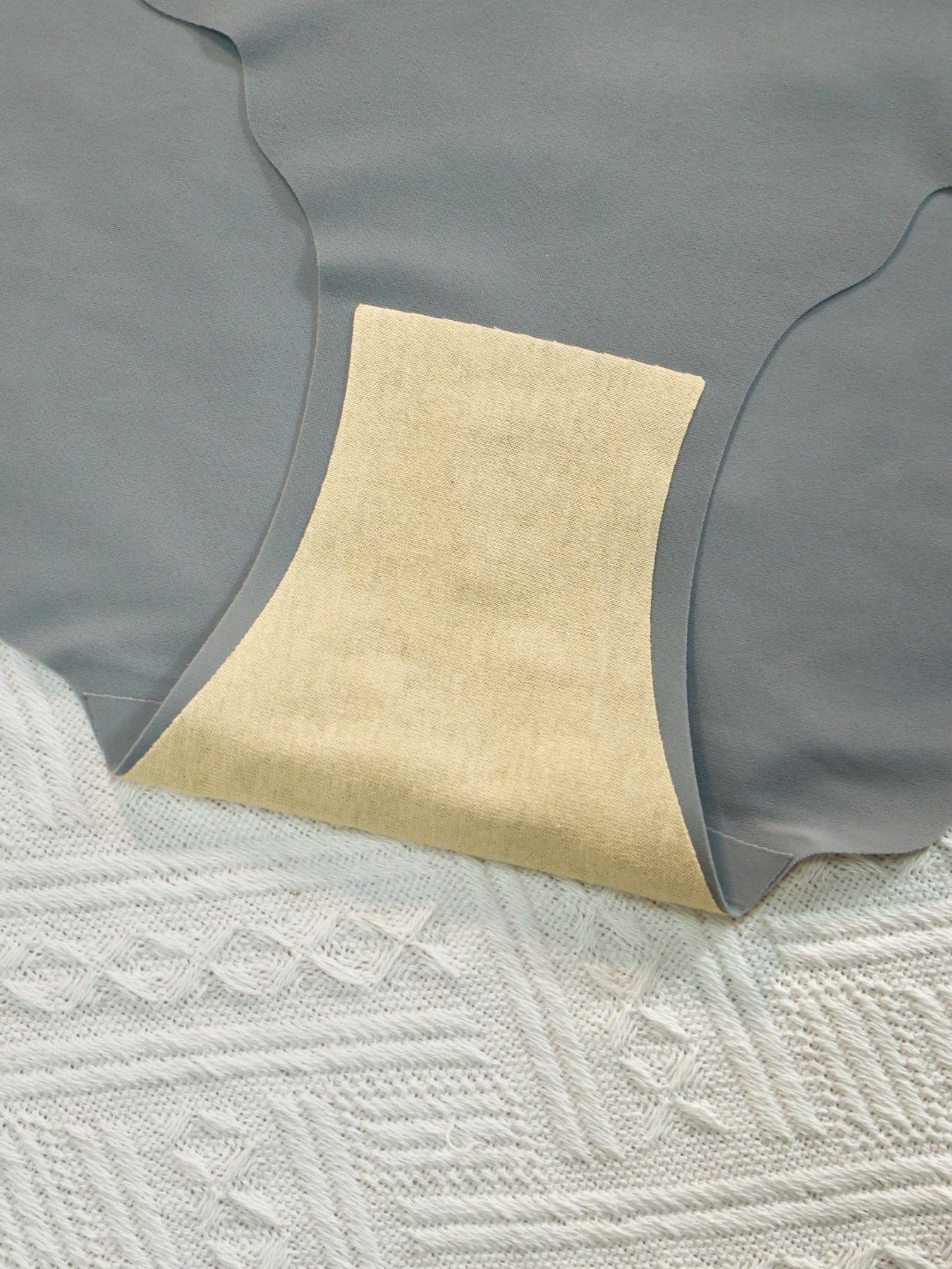 Women's Solid Color Scallop Trim Knicker, Soft Comfy Breathable Panty for Daily Wear, Fashion Comfy Underwear for All Seasons