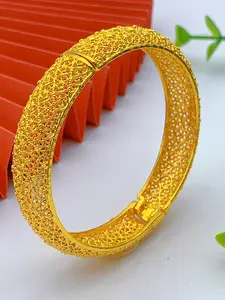 Middle Eastern Bracelet for Women, Indian Arabic Style Elegant Hollow Design, Perfect for Daily Wear, Weddings, Parties, Banquets