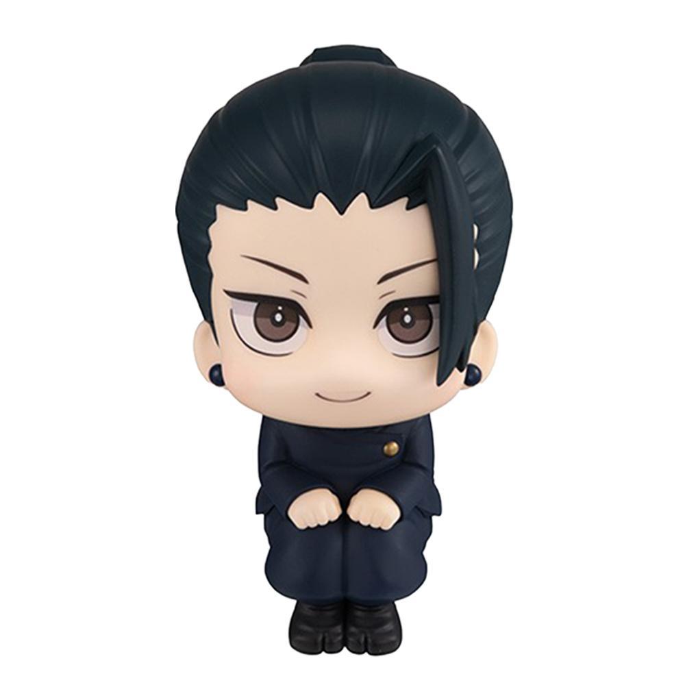 Hot Sells JJK series Anime Figure mini Gojo doll Geto Suguru Look up Action Figure Anime Plush PVC Collector Toy Model Gift