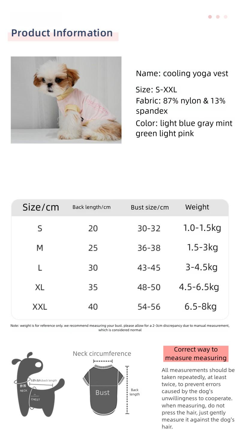 Cooling Summer Dog Shirt for Small Breeds – 2-Leg Design, Breathable Colorblock Tee for Bichon, Schnauzer, Puppies, Wholesale