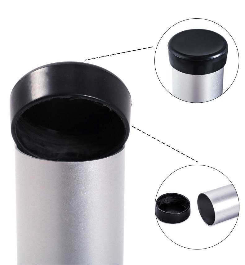 Golf Ball Pick Up Tube with Grip Handle Easy Release Locking Tail Cap Carry Bag & Belt Clip Lightweight Shag Tube for Golfers Quick Assemble Travel Friendly Practice Course Essential 6061 Aluminum Alloy 102cm Length 21 Ball Capacity