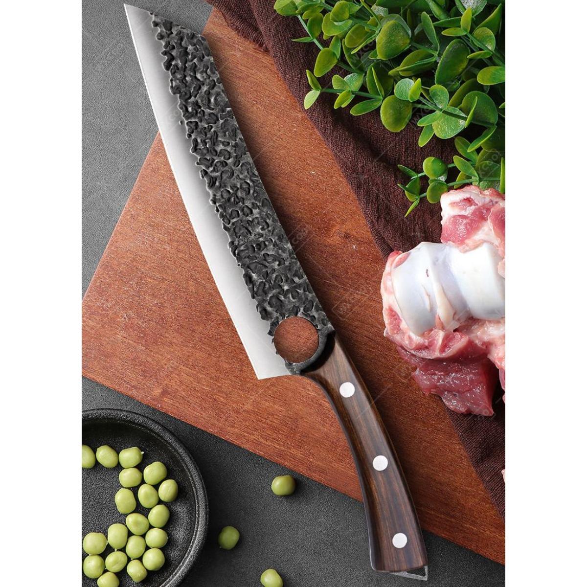 1 PC Multipurpose Knife Household Cooking Tool Handmade Forged Knife Kitchen Vegetable Cutter Professional Utility Butcher Cutting Paring Meat Cleaver