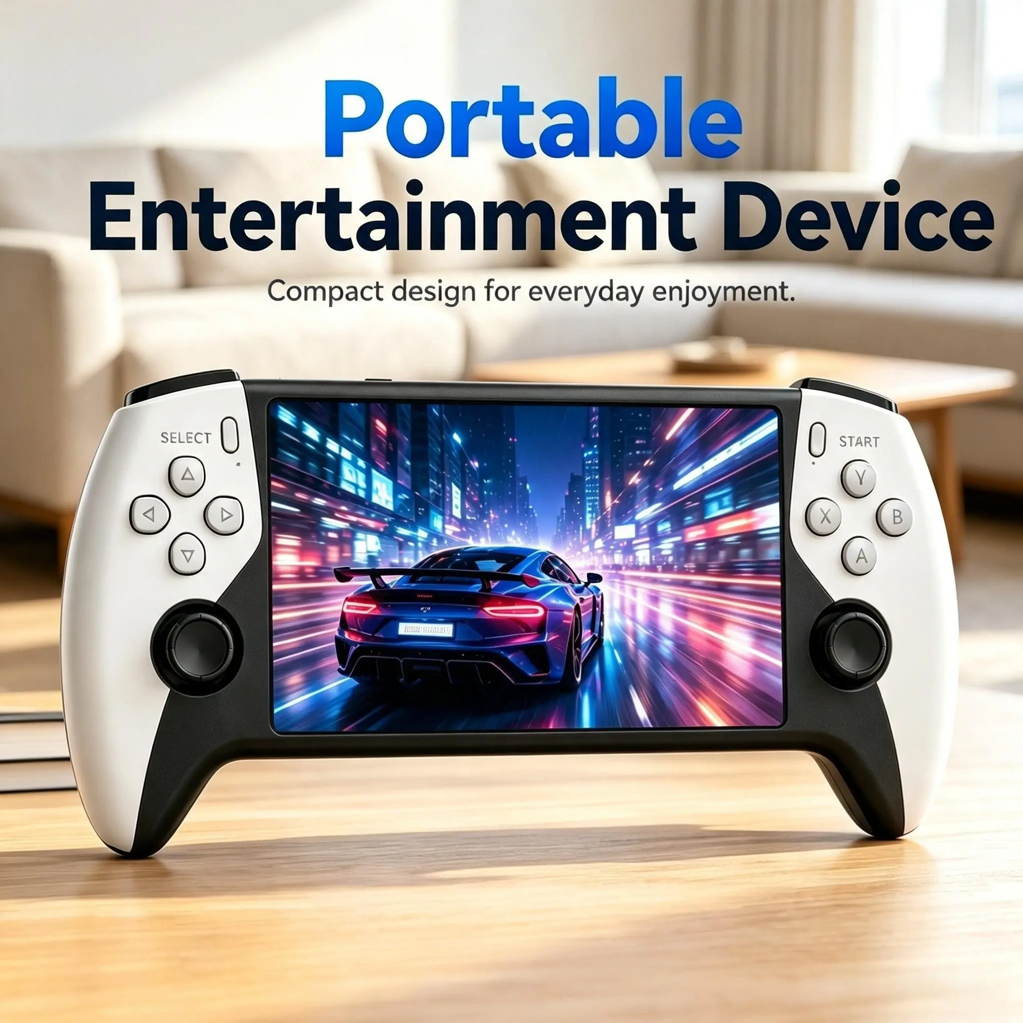 New Sf3500 Retro Handheld Game Console, IPS HD Screen, Dual Player Wired Connection, HDMI Output, Multi-Functional Portable Gaming Device