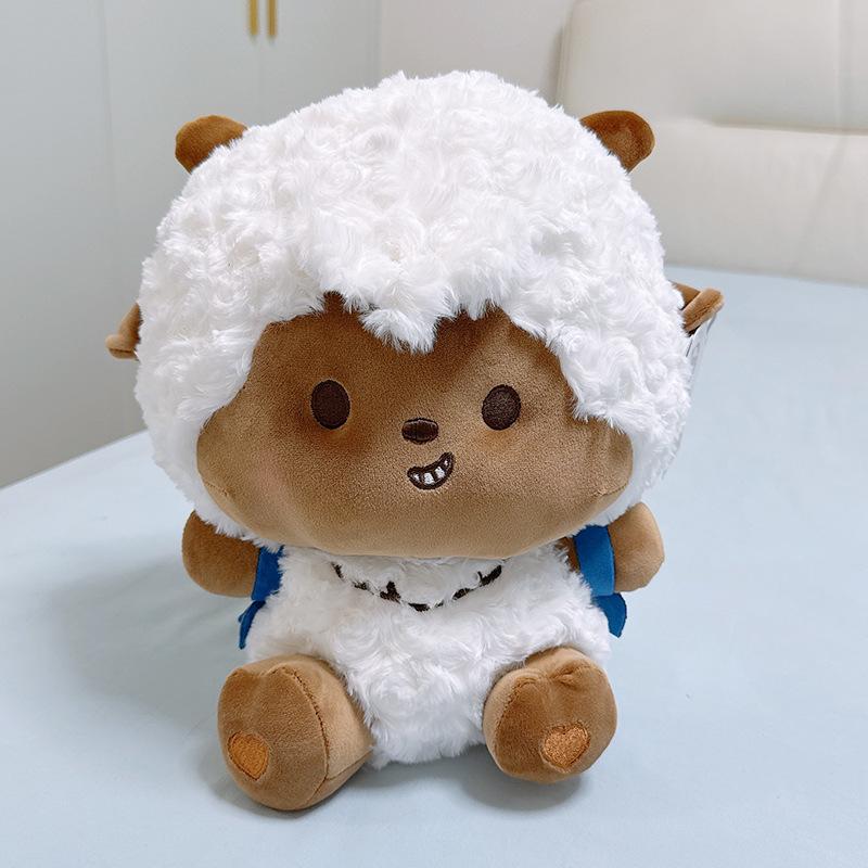 Hug Series Warm Sheep Dolls, Boiling Sheep Plush Toys, Beautiful Sheep Dolls, Little Gray Toys