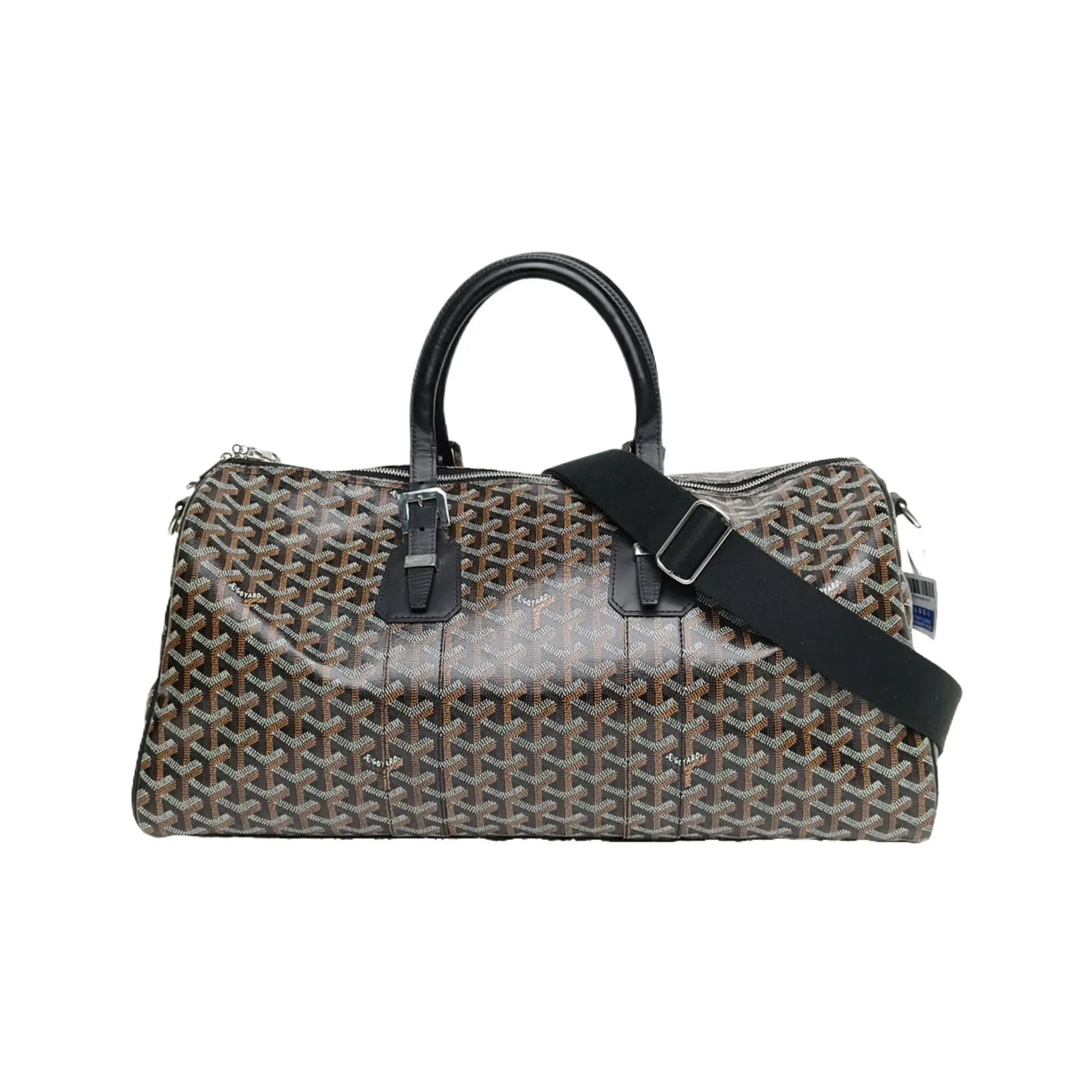 Pre-owned Goyard 【TIANA】GOYARD Monogram PVC Boston P226663988