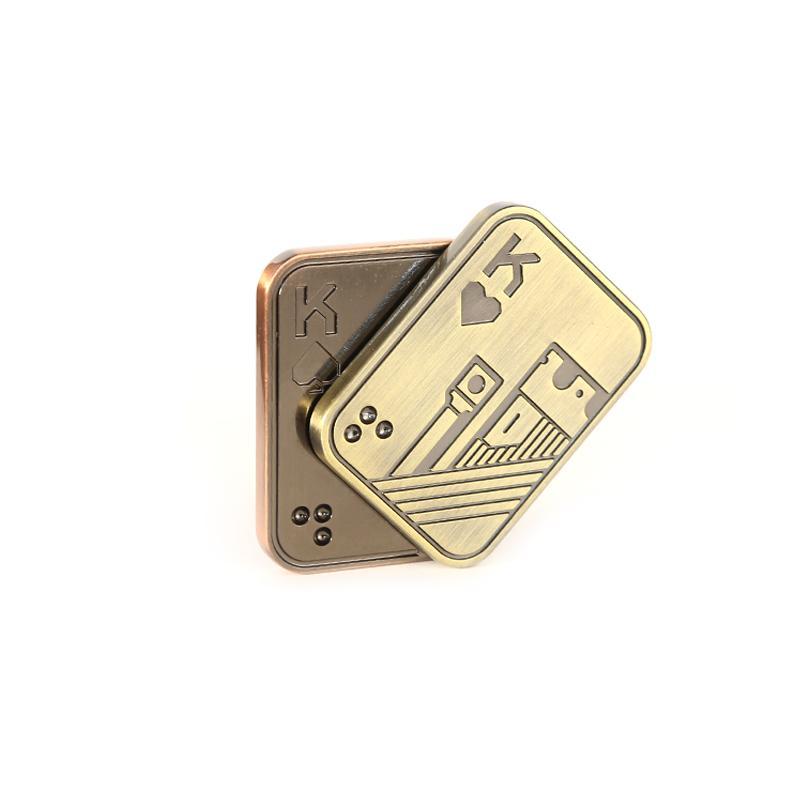 Magnetic Metal Fidget Toys for Adults & Teens, Stress Relief Fidgeting, Manual Rotation Stress Relief Toy, Office Decompression Tabletop Toy（Magnet style） #GLOBAL PICKS