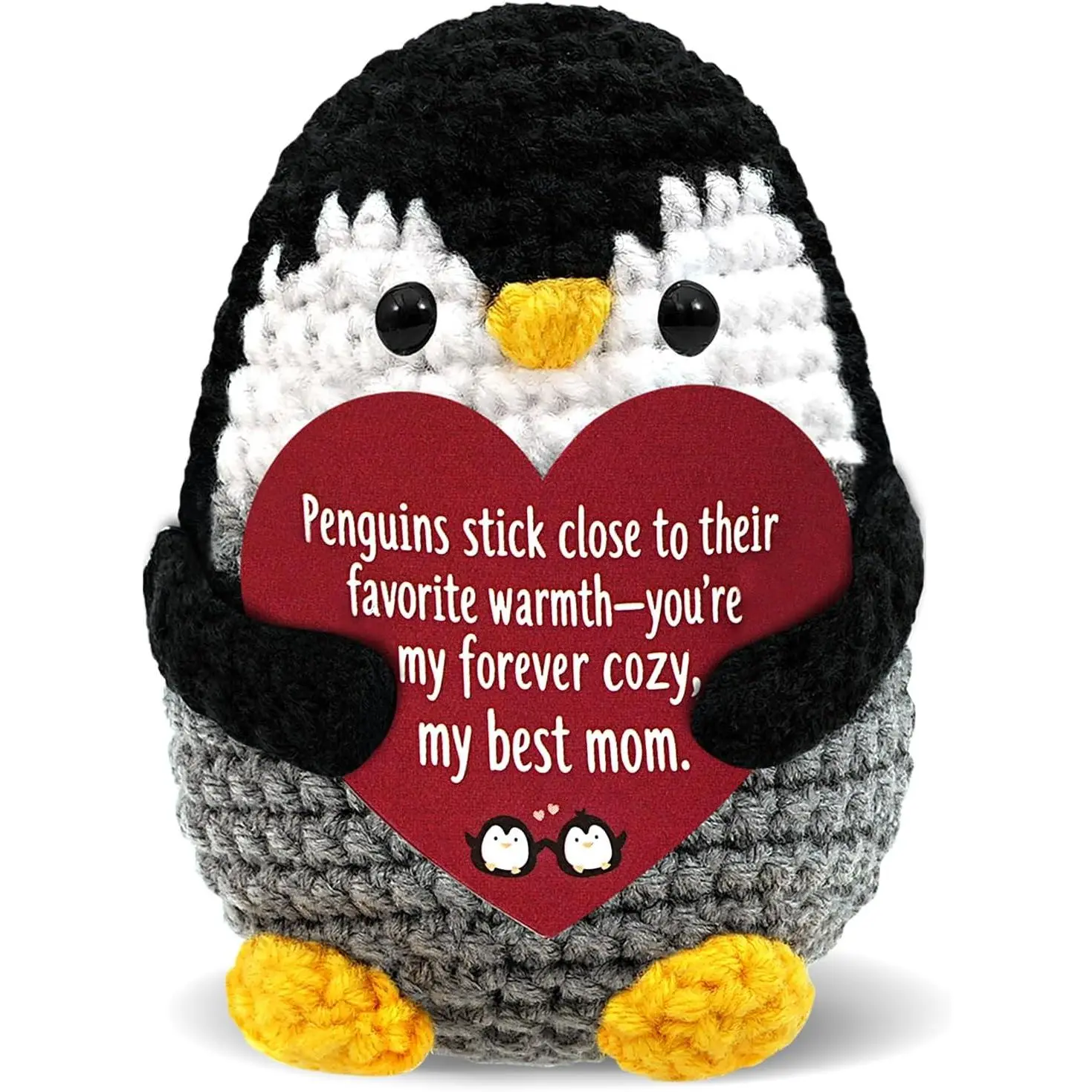 Day Mom Gifts for Mom from Daughters Sons -  Crochet   Plush, Happy Mother’s Day Birthday Gifts for Moms Mother in Law Stepmom Mama,Cute  Moms Ever I Love You