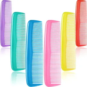 12 Pcs Colorful Mini Hair Comb Set, Anti-Static Fine Tooth Comb, Durable Flexible Styling Comb, Portable Pocket Comb For Daily & Salon Use