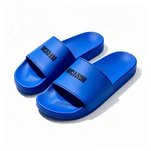 Classic Single Band Slide Sandals, Lightweight Comfortable Shower Slippers, Durable Non-Slip Footwear for Beach, Pool, Home & Streetwear