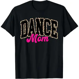 Women's  Short-Sleeve Round Neck Dancer Top - Comfortable, Breathable, Lightweight Fit, Casual for Dance Moms