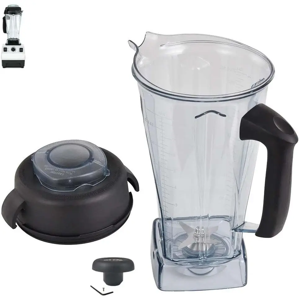 for Blenders 64Oz Container, replace 5000 5200 6300 6500 7500 Pro 200 500 750 vm0101 vm0102 E310 320, compatible with Classic/Explorian/Professional/Propel Series Pitcher Jar Cup