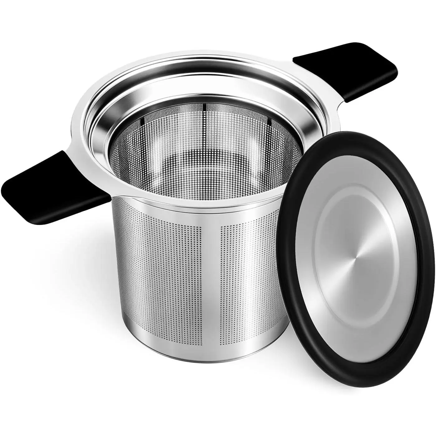 Fine Mesh Stainless Steel   Infuser with Double Handles