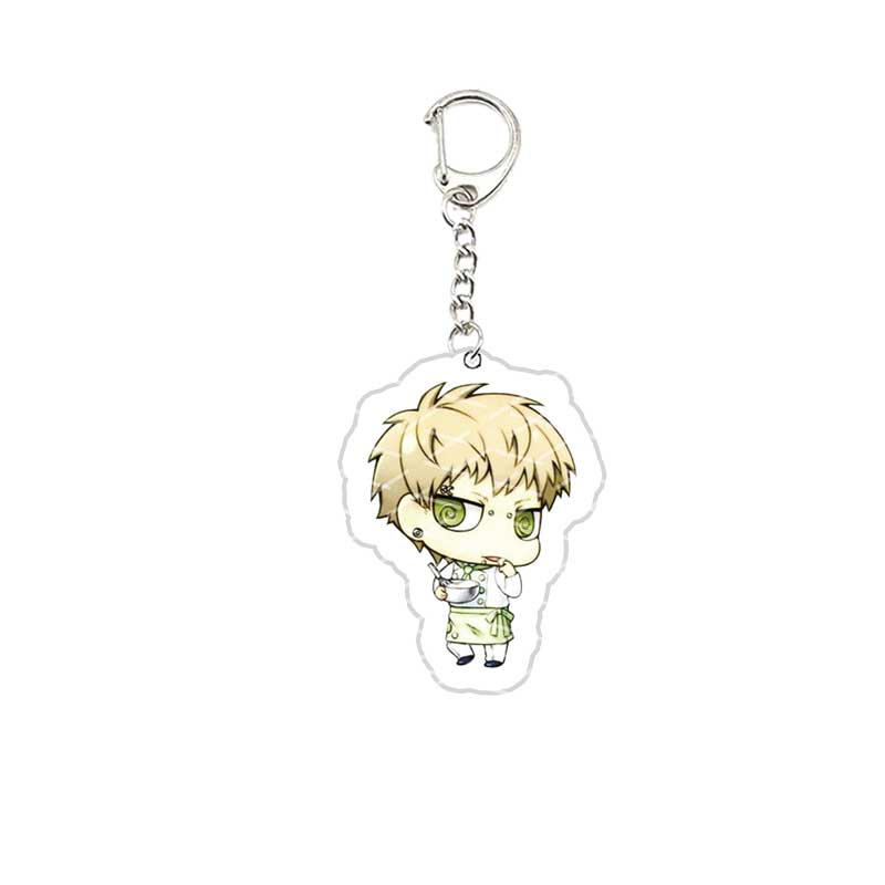 Acrylic DRAMAtical Murder Noiz Seragaki Aoba Clear Virus KeyChain  Key Ring DMMD Pendant  Chain Key Ring Fans Gift