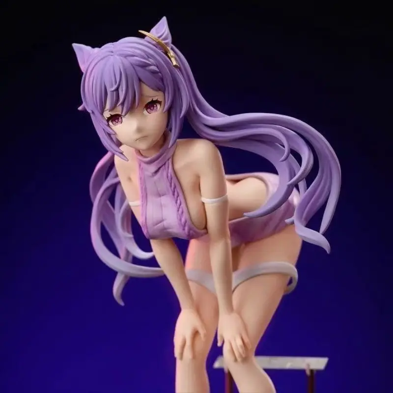 Genshin Impact Kokomi Figure Swimsuit Bending Over, Birthday Gift Statue Model Shelf, Collectible Role-Playing Toy, Anime Figure Ideal Holiday Gift