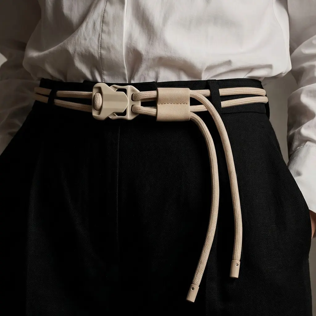 Adjustable Quick-Release Belt, Casual Elastic Rope Waist Strap for Men & Women, All Seasons Hernia Belt, Comfortable and Versatile, Elastic Waist Belts, Elastic Stretch Belt, Easy Release Belt