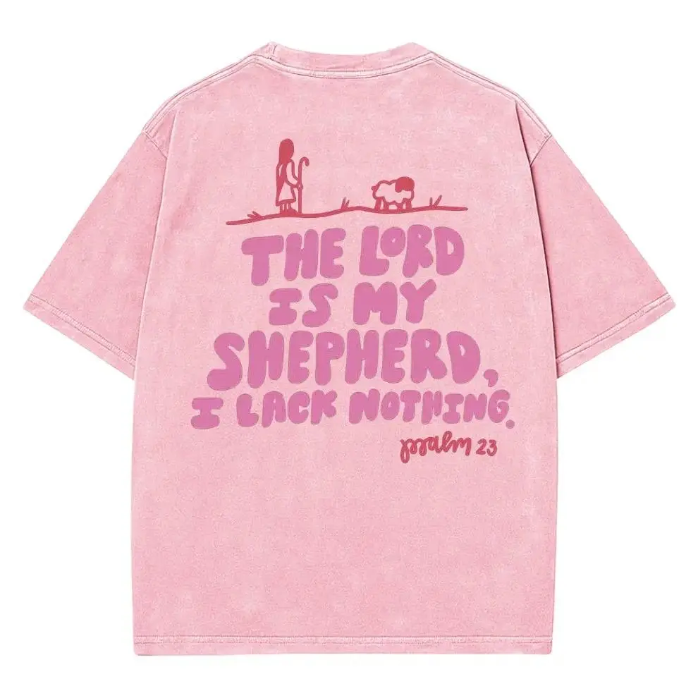 The Lord Is My Shepherd I Lack Nothing Shirt, Christian t shirts, Vintage I Love Jesus Shirt, Jesus design 2026, Gift For Men And For Women, Gift Love Jesus,S-4XL