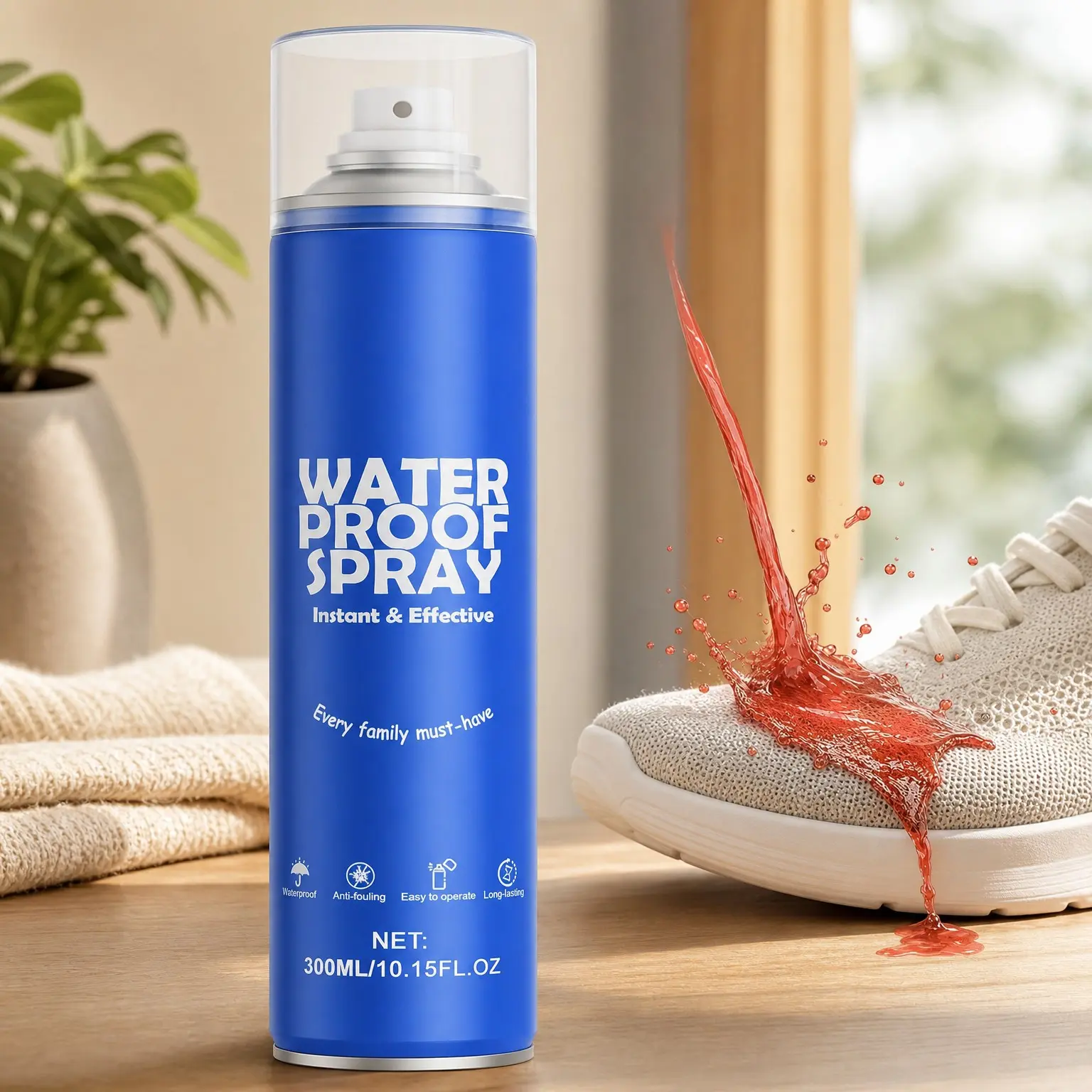Waterproof Shoe Protector Spray, Rain & Stain Repellent Nano Protectant for Sneakers, Nubuck, Canvas, Suede Shoes(Gift)