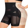 Women's High Waisted Shapewear Shorts - Seamless Tummy Control Panty with Butt Lifting & Thigh Slimmer, Lace Trim for Wedding or Everyday Wear, Casual, Style, Shaper