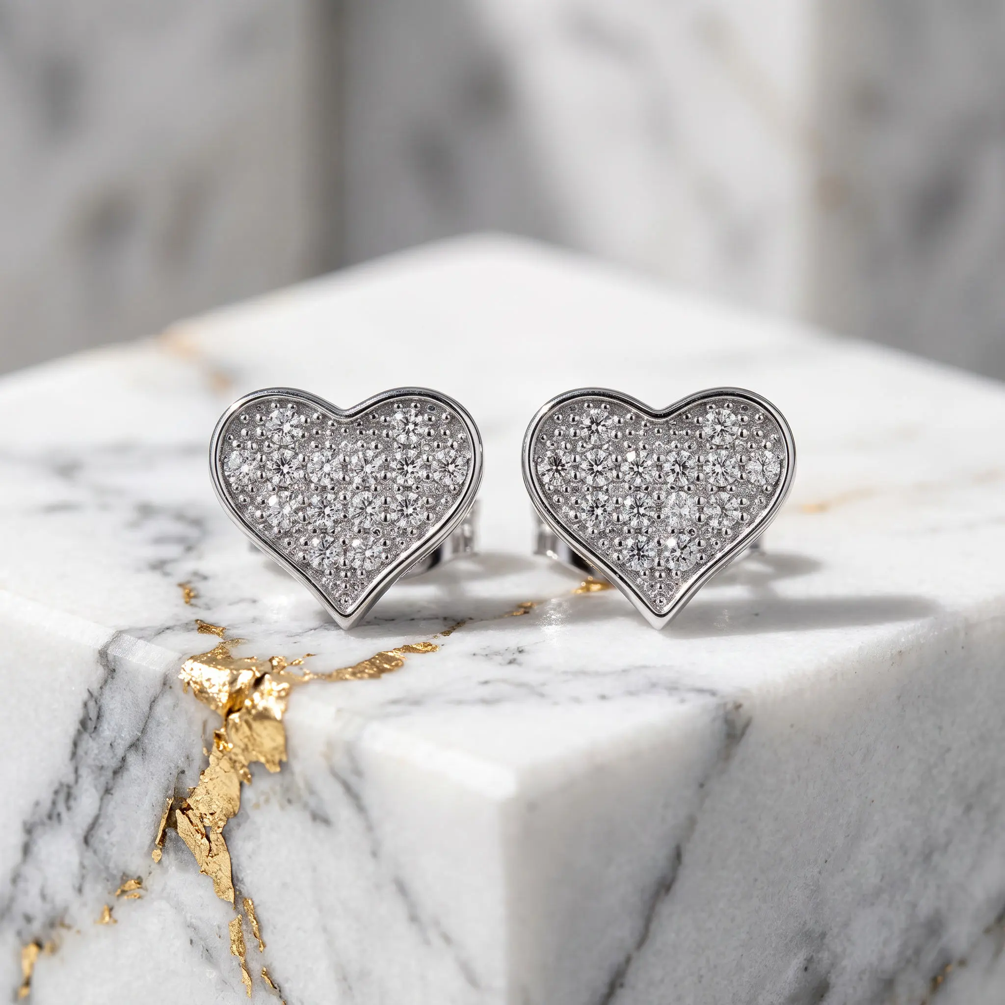 Luxury Moissanite Earrings 925 Sterling Silver-Plated Jewelry Soft Sparkle Favorite Beautiful Elegant Design Jewelry Gift Bright Shine Elegant Shape Designed For Promise Engagement Wedding Anniversary Cyber Monday Holiday Birthday Gifts For Women Wife Her