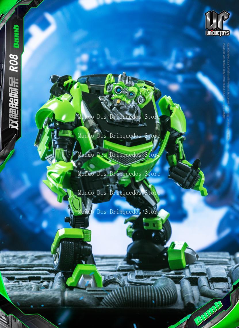 UT Transformation Unique Toys UT-R07 UT R07 R08 UT-R08 13cm Mudflap Dumber Trax Twins Alloy Action Figure Robot