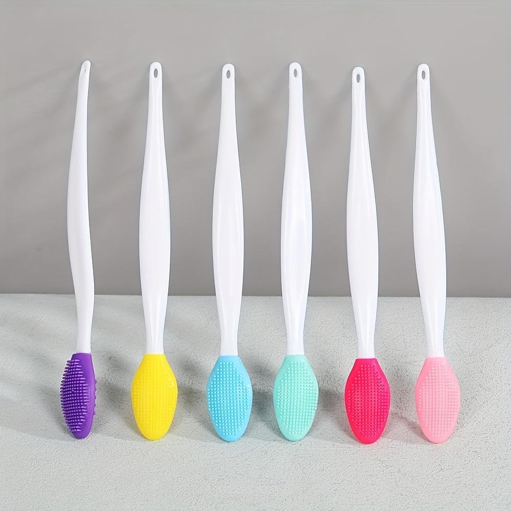 Silicone Blackhead Scrub Brush, Dual-Sided Exfoliating Face Cleansing Tool, Facial Brush Cleanser, Removes Blackheads & Dead Skin, Gentle Skincare Massager, Facial Cleansing Tools, Facial Cleansing Instrument, Facial Cleansing Equipment