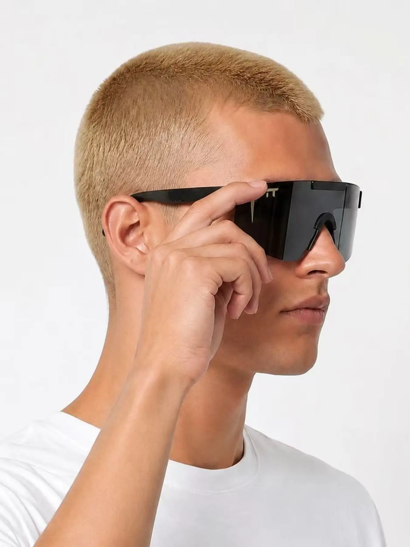 Unisex Large Sport Cycling Sunglasses, Uv400 Protection, Windproof Design, Ideal for Outdoor Driving, Running, Biking