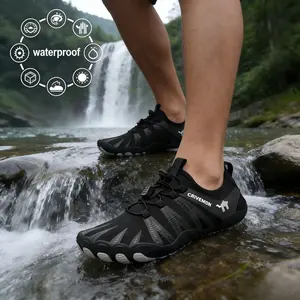 Men & Women Quick-Dry Water Shoes - Colorblock Non-Slip Lightweight Aqua Socks for River Trekking