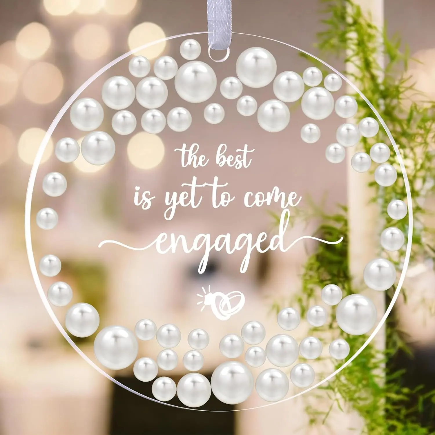 Engagement Gifts for Couples, DIY Wedding Gifts for Newly Engaged Couples, Women, , Bride to Be , Christmas Engagement Ornament 2026