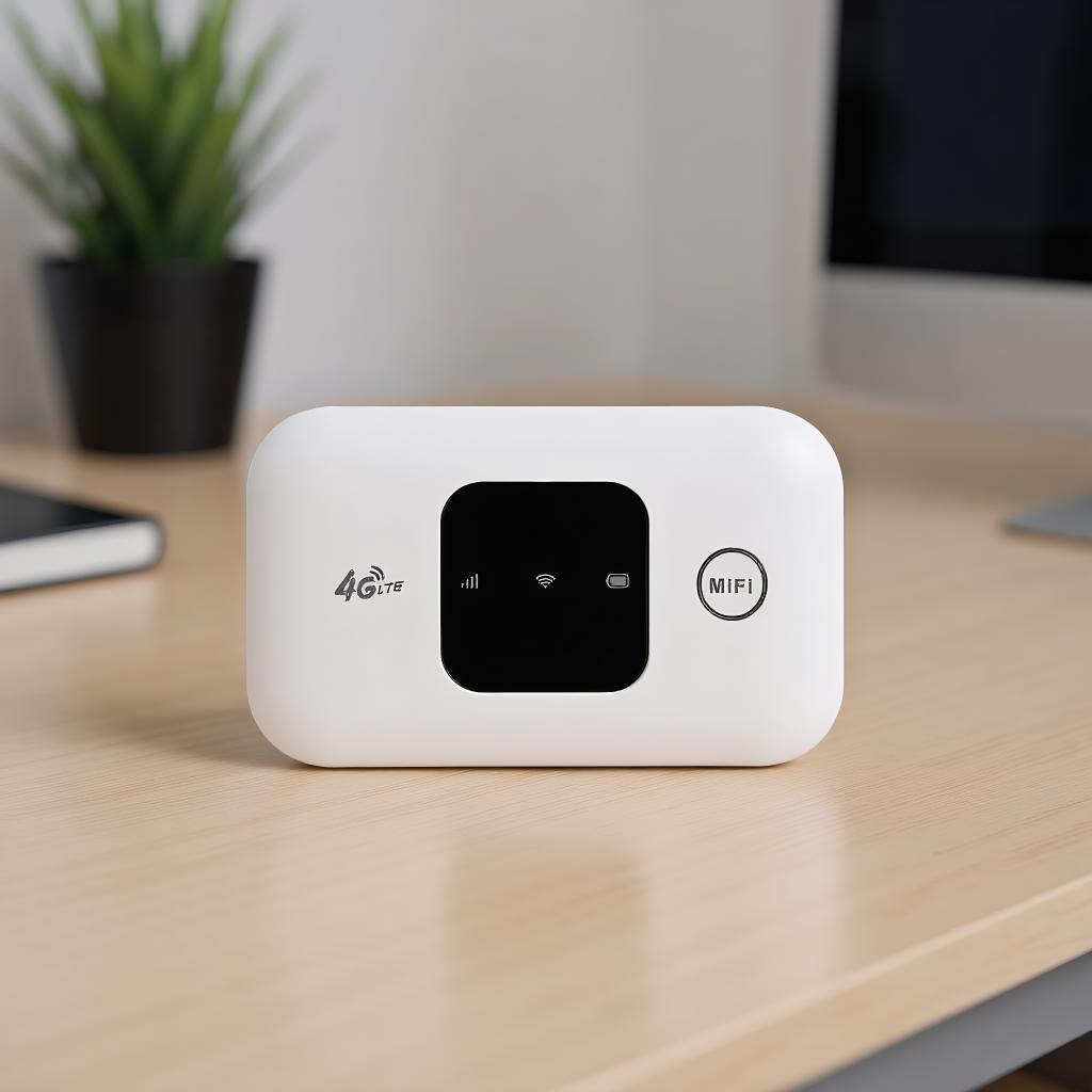 SENN Pocket WiFi Router 2025 - High Speed 4G LTE Mobile Hotspot, Instant Setup for iPhone Android Laptop, Long Battery, Compact White