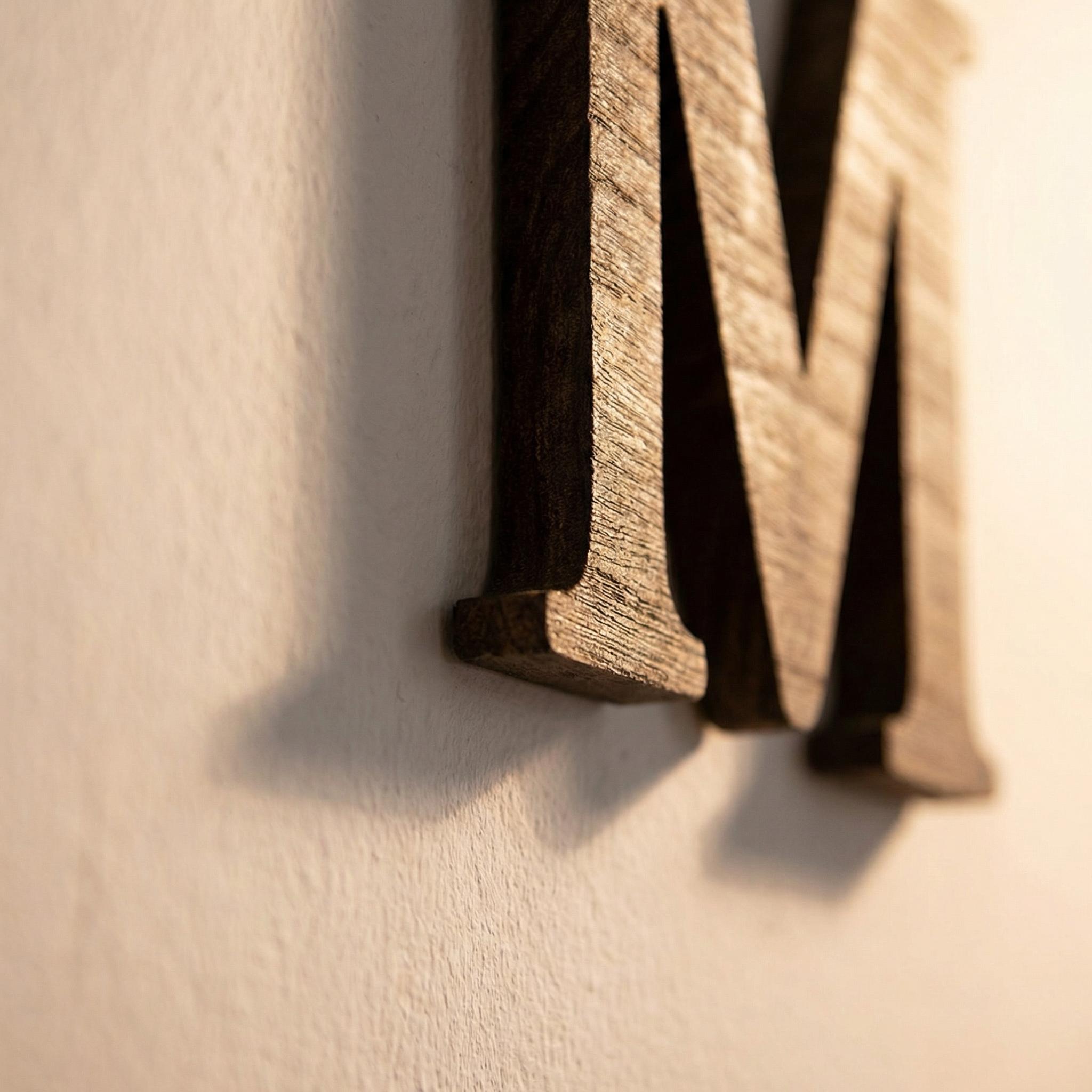 Wooden "HOME" Wall Decor with Artificial Wreath |   Modern Farmhouse Front Door Sign |   Aesthetic Entryway Welcome Hanger |   2026 Home Refresh Essential