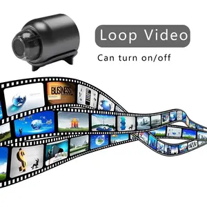 High-definition night vision surveillance camera with WiFi wireless connection for remote real-time viewing via mobile phone, indoor smart monitor for baby room, elderly room, pet care, and anti-theft security equipment