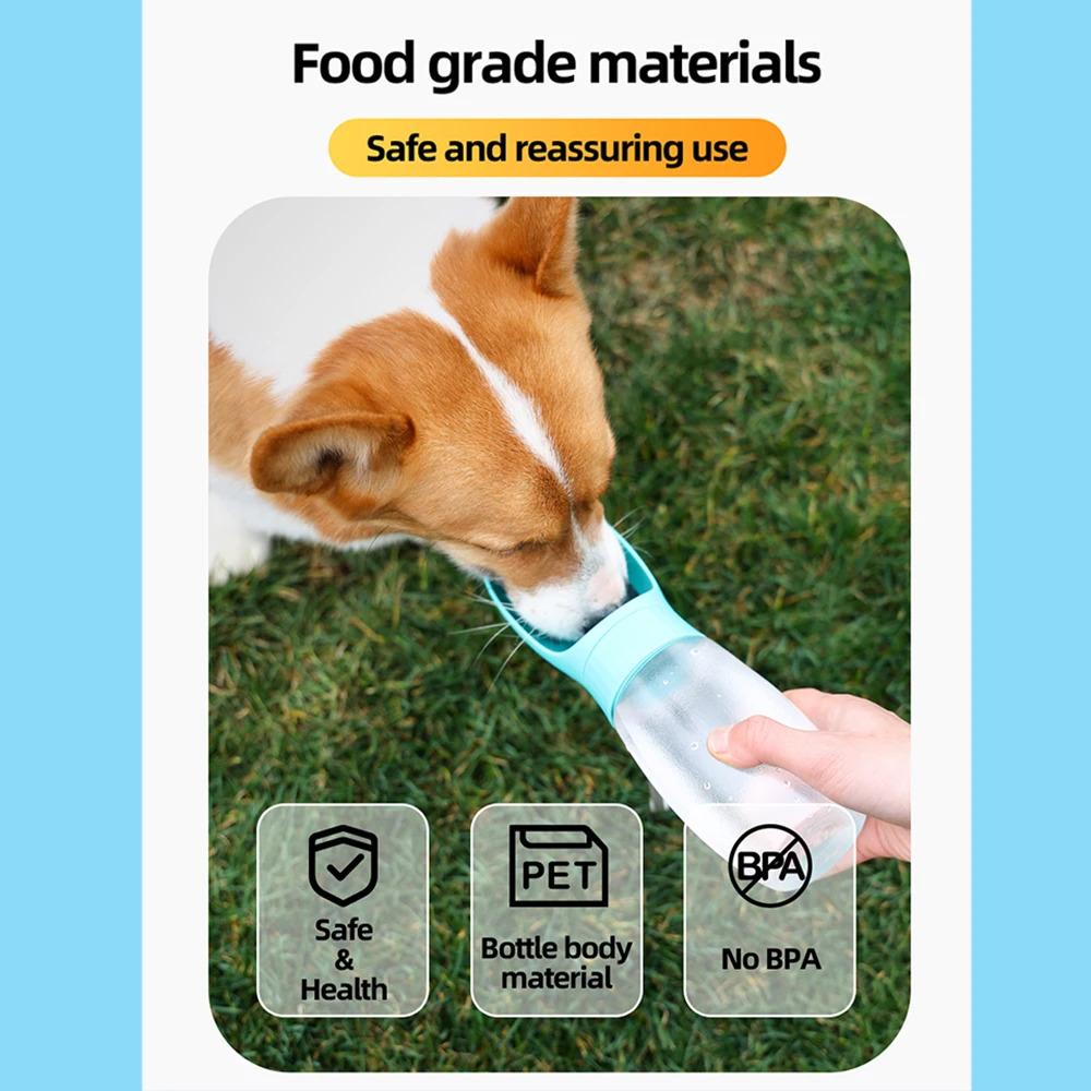 Big Dog Water Bottle Portable Drinking Bowl For Small Dogs Cat Travel Hiking Puppy Pet Water Dispenser Cup Labrador Big Dog Water Bottle Portable Drinking Bowl For Small Dogs Cat Travel Hiking Puppy Pet Water Dispenser Cup Labrador