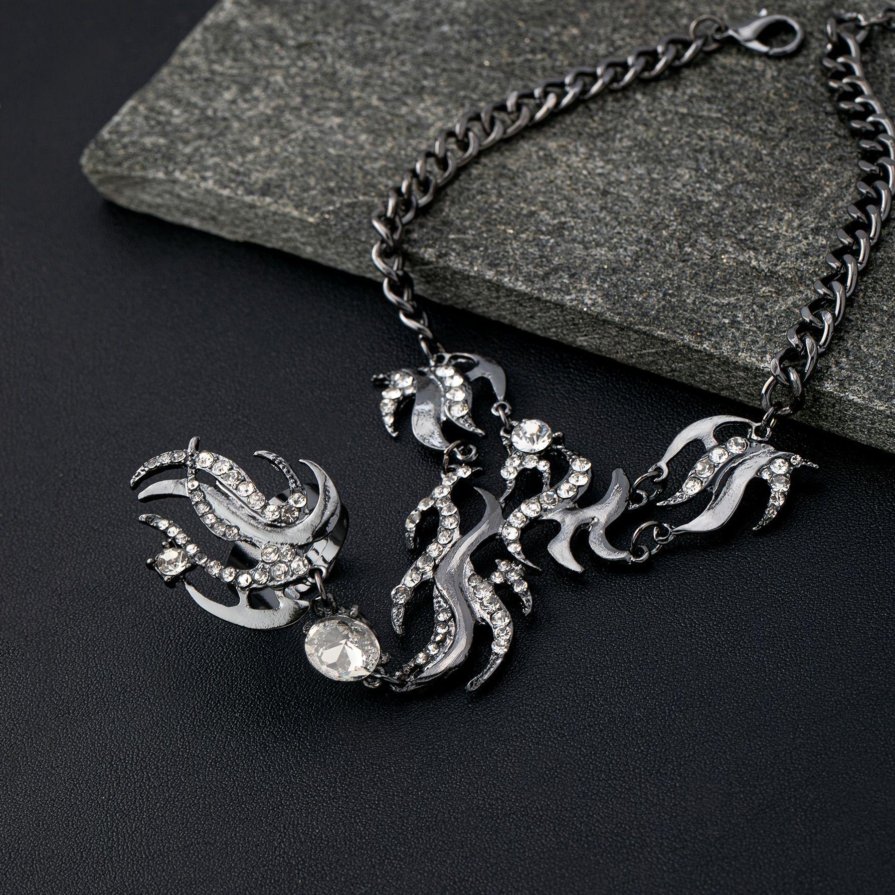 Women Bohemian Hand Back Chain With Finger Connector Fashion European American Design Versatile Hand Jewelry For Daily And Party Wear