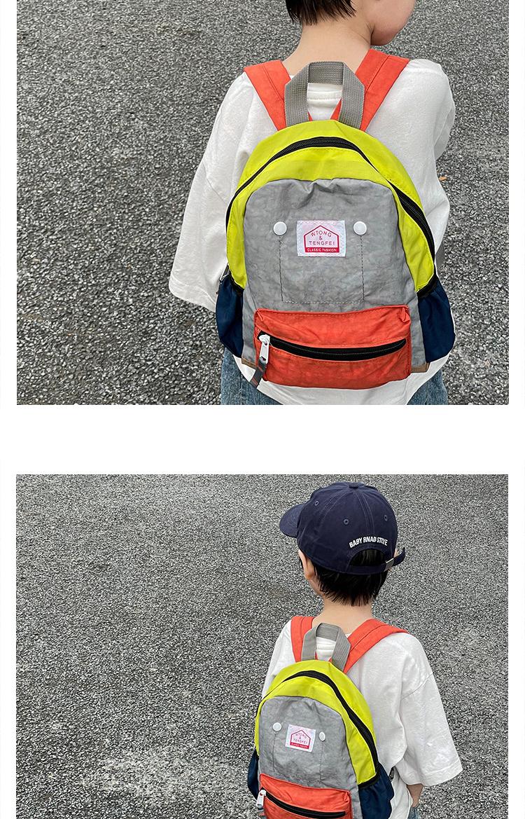 2026 New Model Children's Backpack: Simple and Lightweight Canvas Backpack for Boys and Girls, Suitable for School Season, with Spine Protection