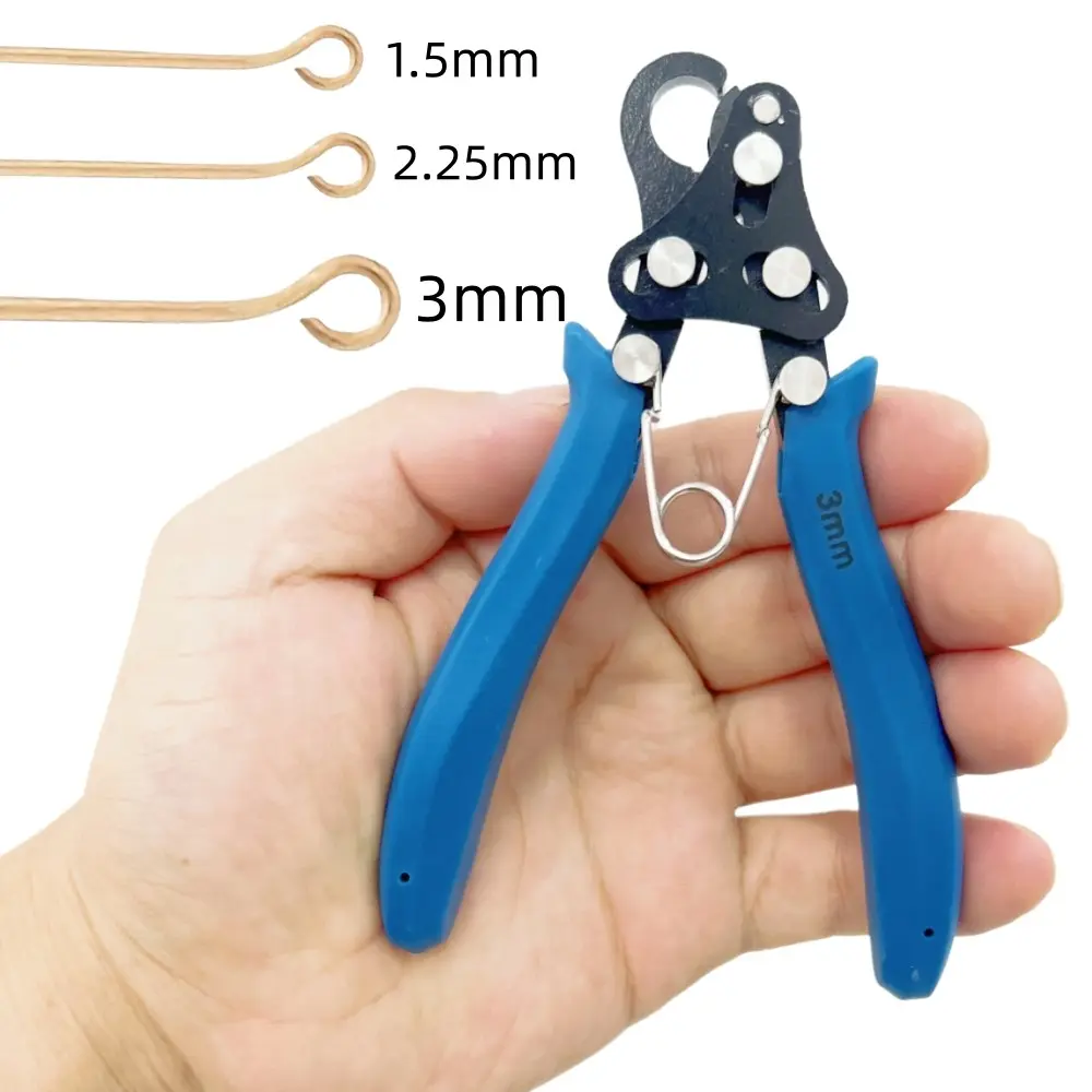 Jewelry Wire Winding Tool, Multi-Purpose Pliers for 1.5-2.25mm Wire, Durable Craft Supplies, Essential Handmade Jewelry Making Kit, Wire Tools