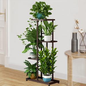 Plant Stand Metal 4 Tier 5 Potted Multiple Flower Pot Holder Shelf Indoor Outdoor Planter Display Shelving Organiser Rack Smooth Pad Home Modern Plant Stand Metal 4 Tier 5 Potted Multiple Flower Pot Holder Shelf Indoor Outdoor Planter Display Shelving Organiser Rack Smooth Pad Home Modern